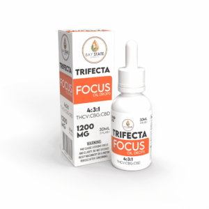 Trifecta Focus Oil Drops 1200mg | Broad Spectrum THCv